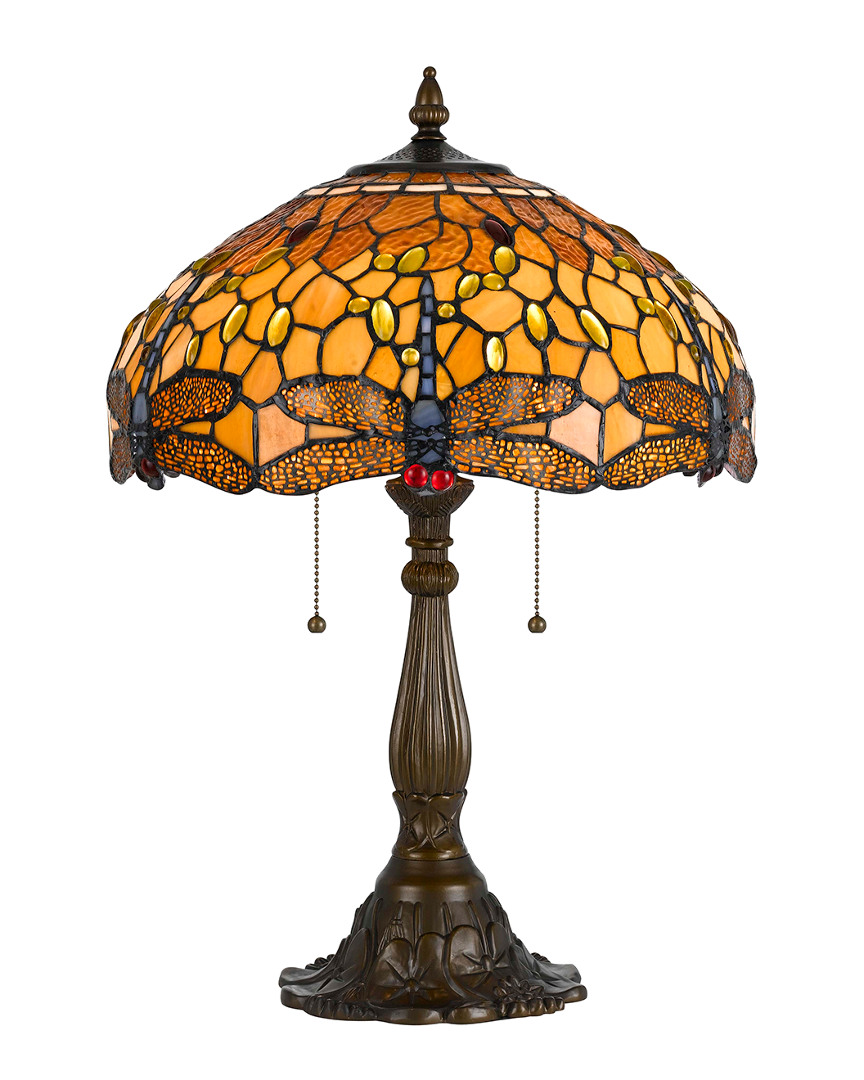 Shop Cal Lighting Calighting Tiffany Table Lamp