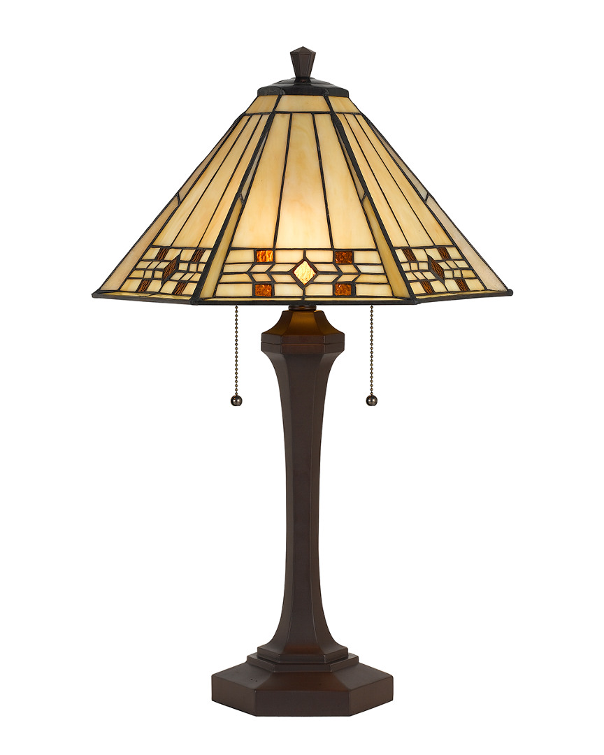 Cal Lighting Calighting Tiffany Table Lamp