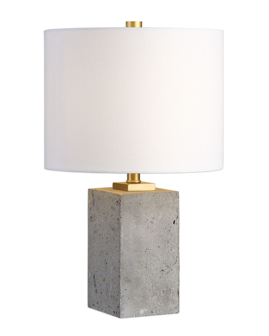 Shop Uttermost Drexel Concrete Block Lamp
