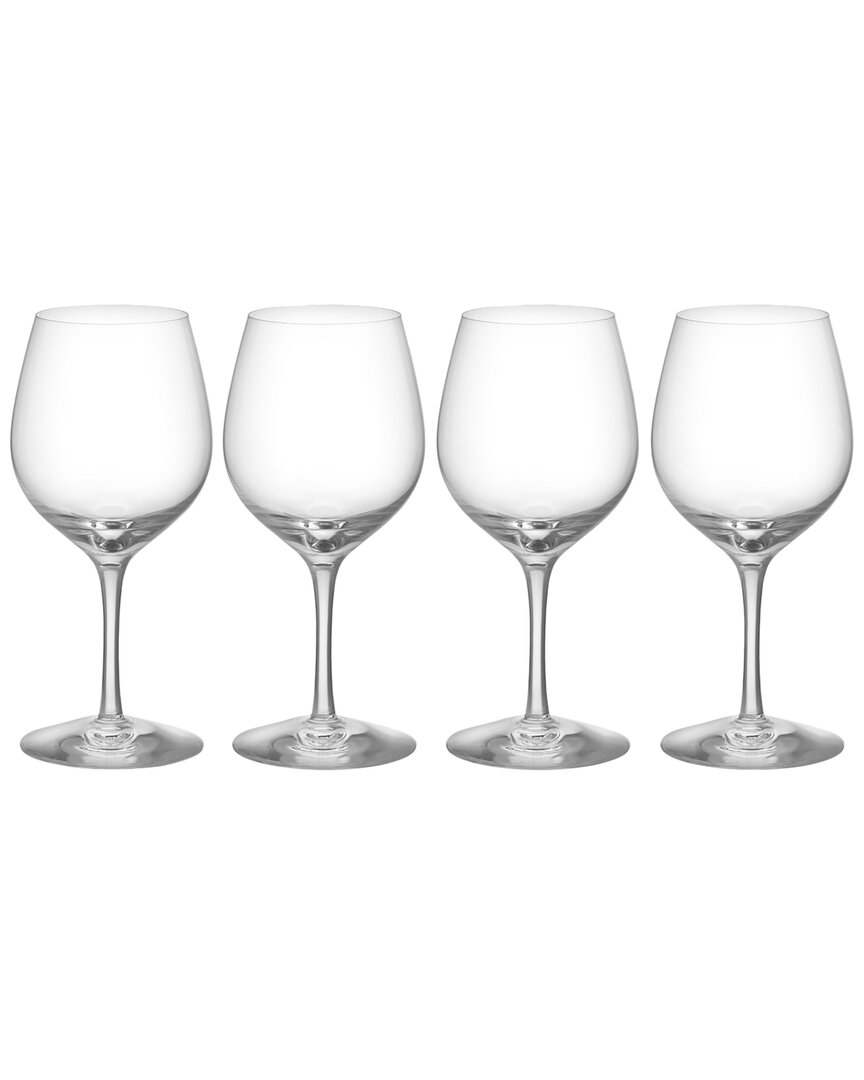 Orrefors Set Of 4 More Bistro Wine Glasses