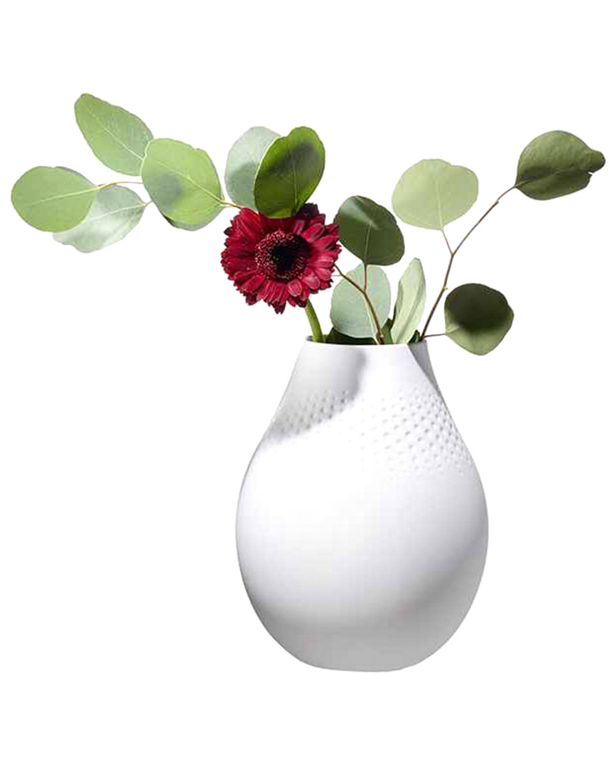 Shop Villeroy & Boch Collier Blanc Tall Vase : Perle