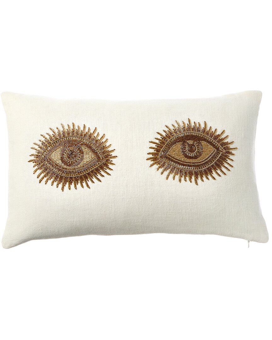 Jonathan Adler Us Muse Eyes Throw Pillow In Multi