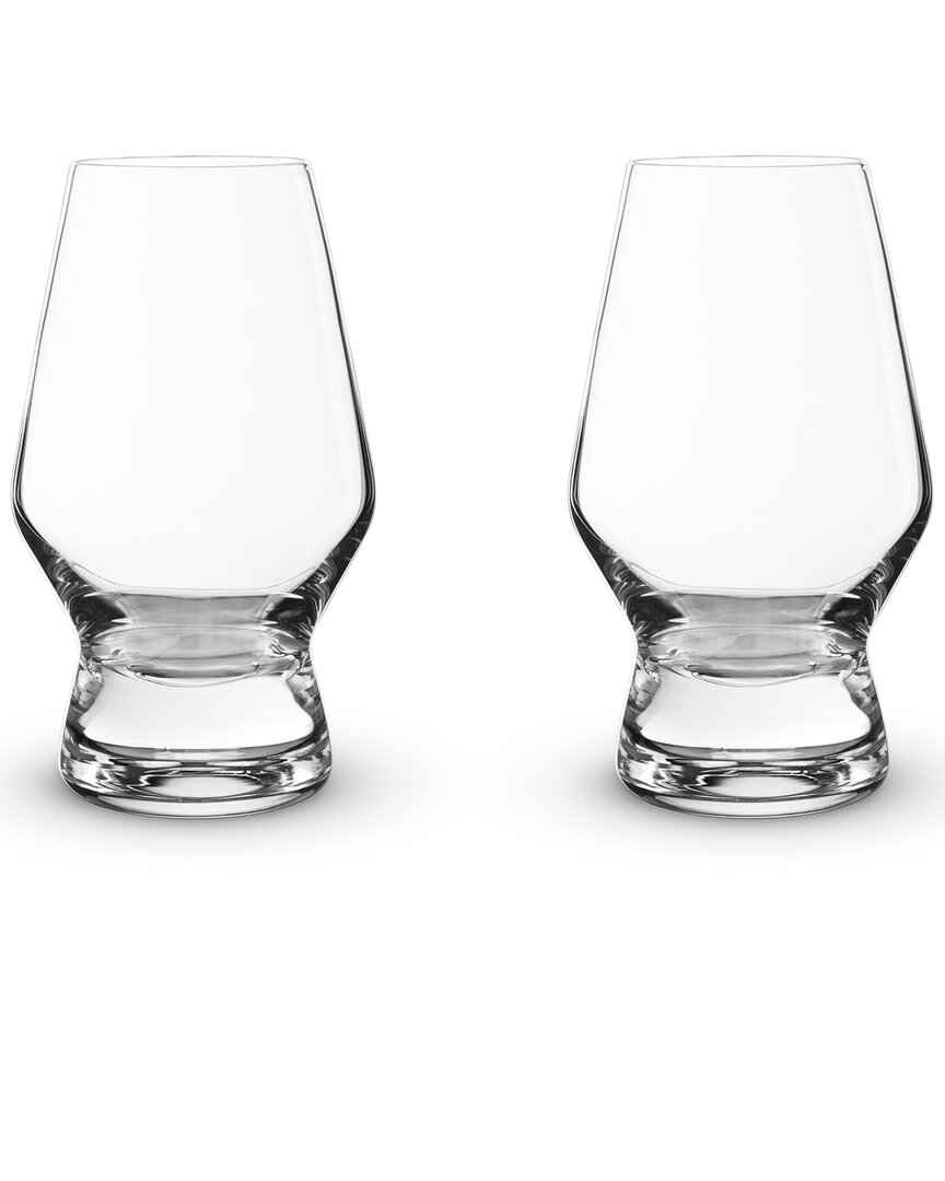 Shop Viski Set Of 2 Raye Crystal Scotch Glasses