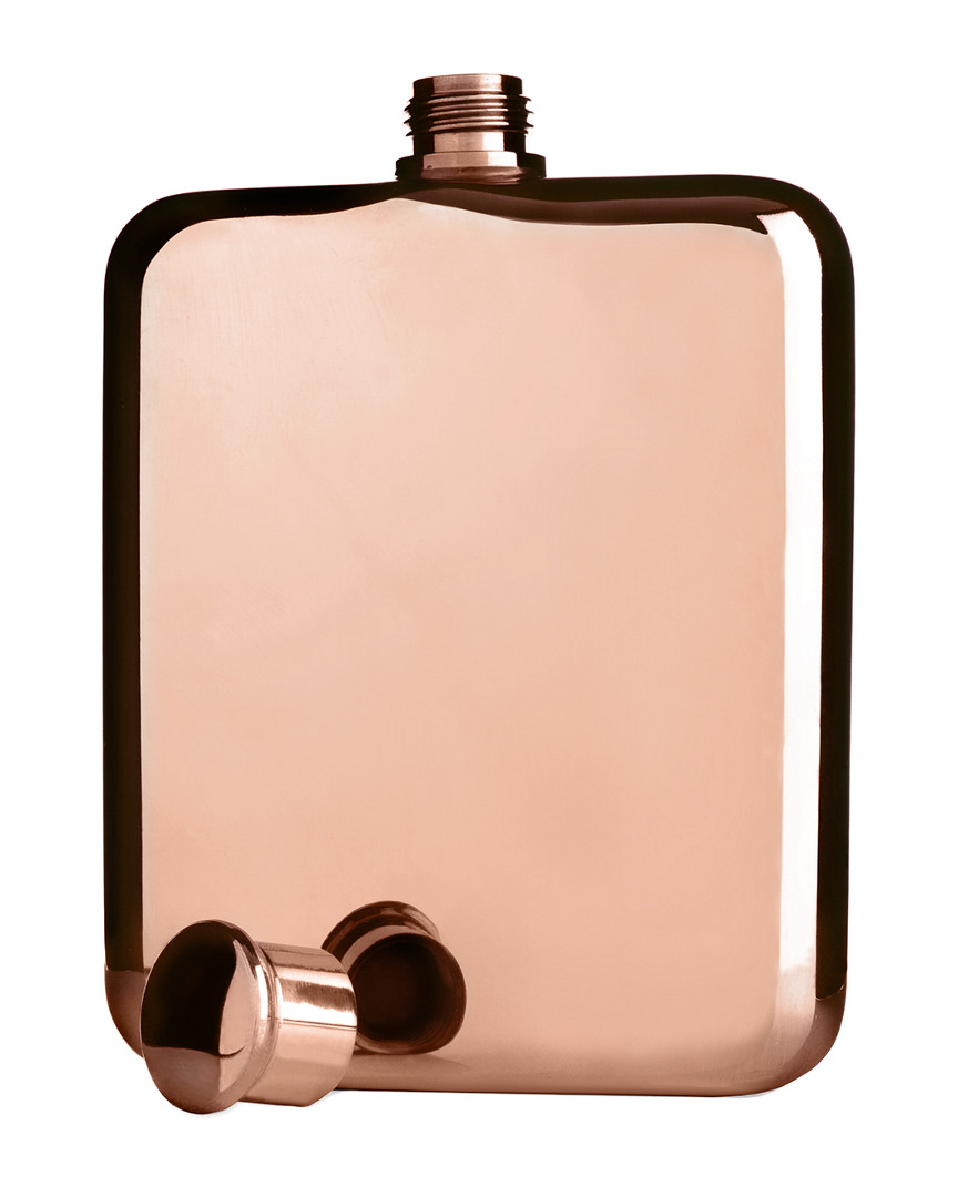 Viski Summit Copper Plated Flask