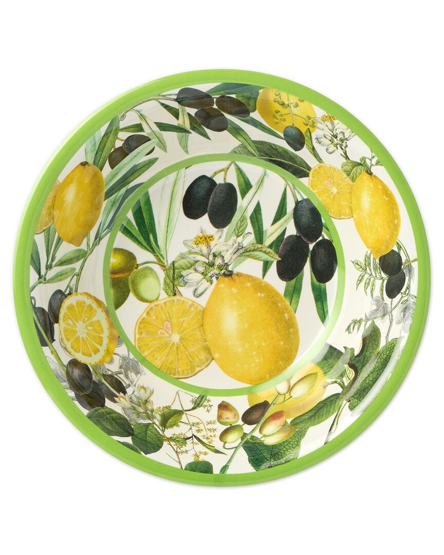 Certified International Limone Melamine Set Of 6 All Purpose Bowls