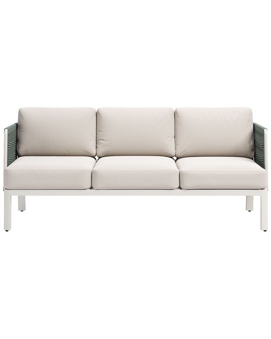 Zuo Modern Bridgehampton Sofa In White
