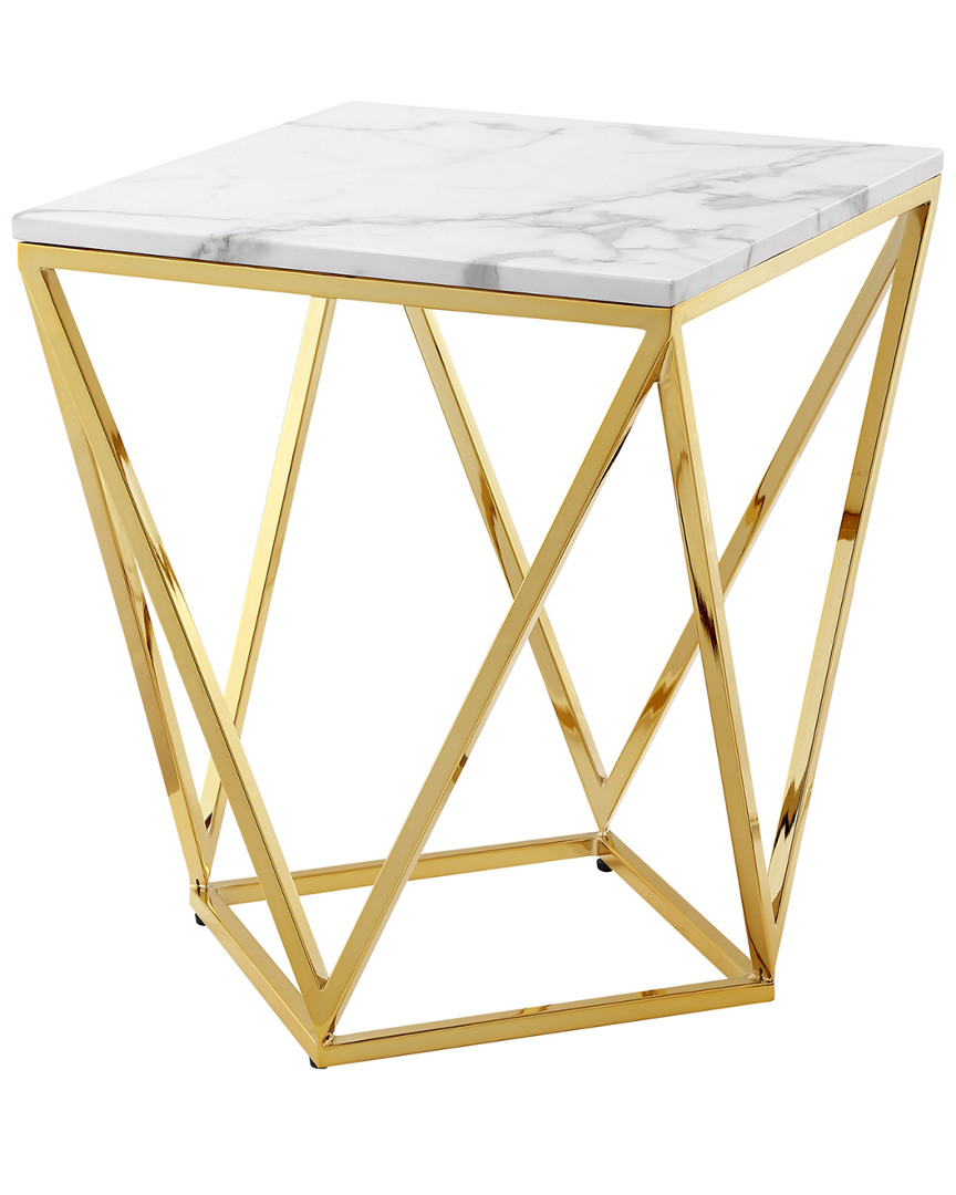 Inspired Home Jeremias End Table
