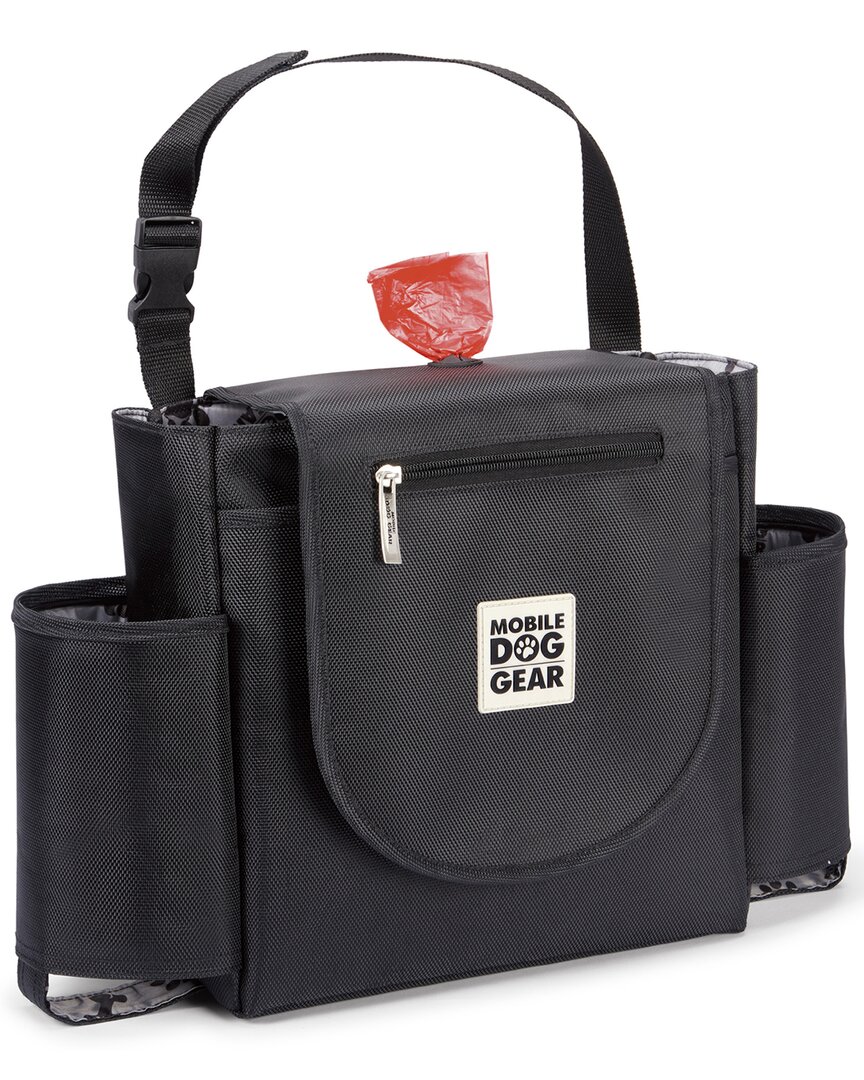 Mobile Dog Gear Car Seat Back Organizer In Black