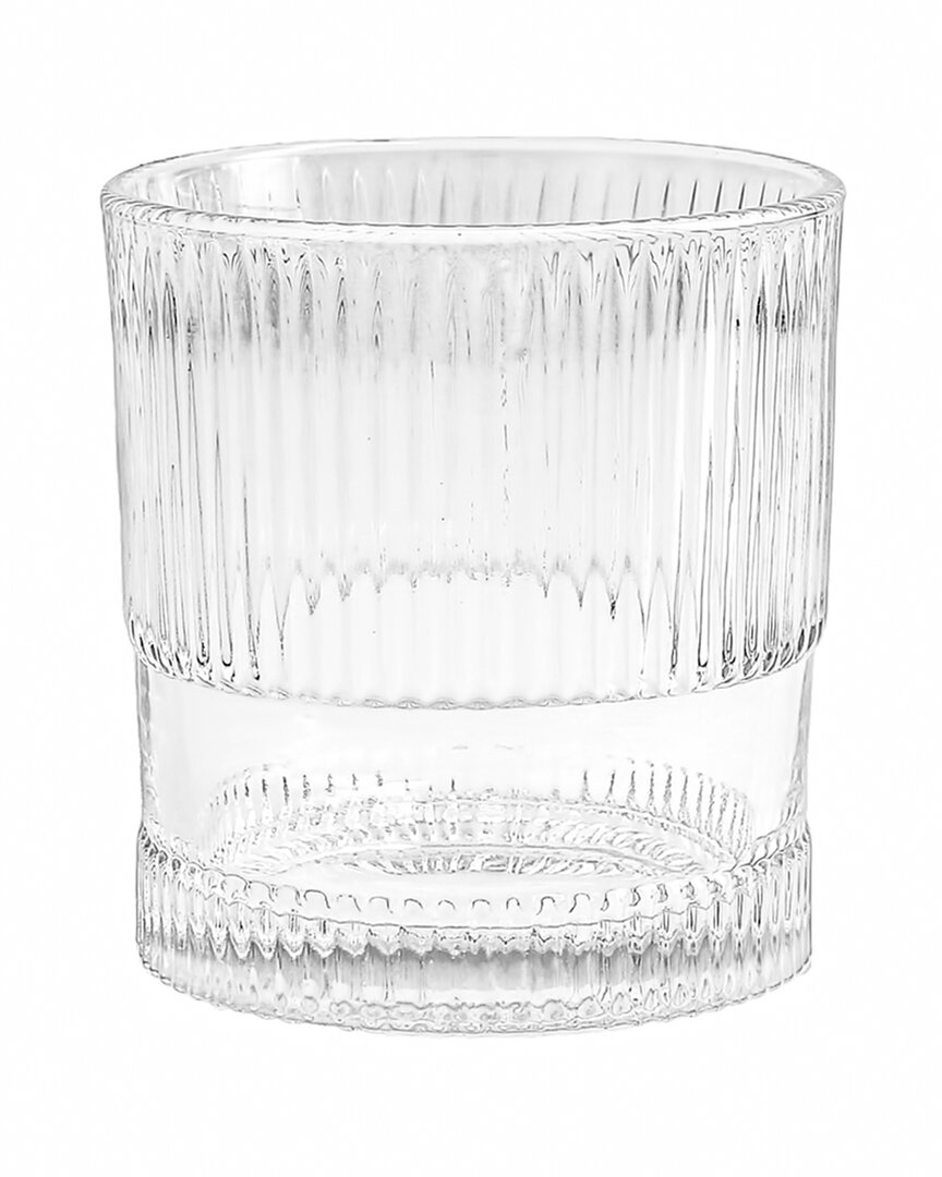 Fortessa Set Of 4 Noho 9.85oz Double Old Fashioned Glasses