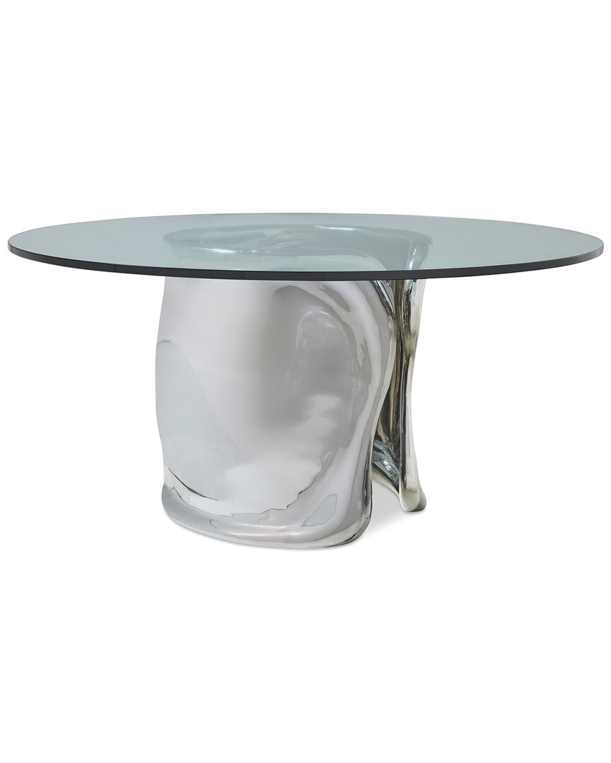 Bernhardt Agnes Dining Table In Metallic