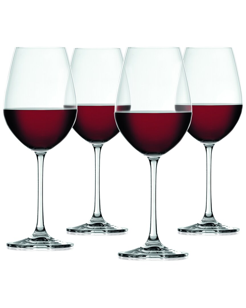 Spiegelau Set Of Four 19.4oz Red Wine Glasses
