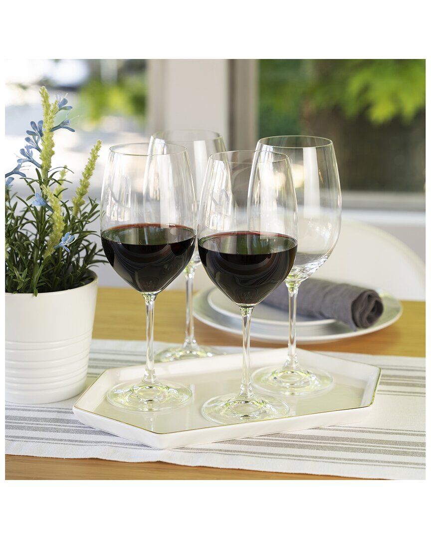 Spiegelau Set Of Four 25oz Bordeaux Glasses