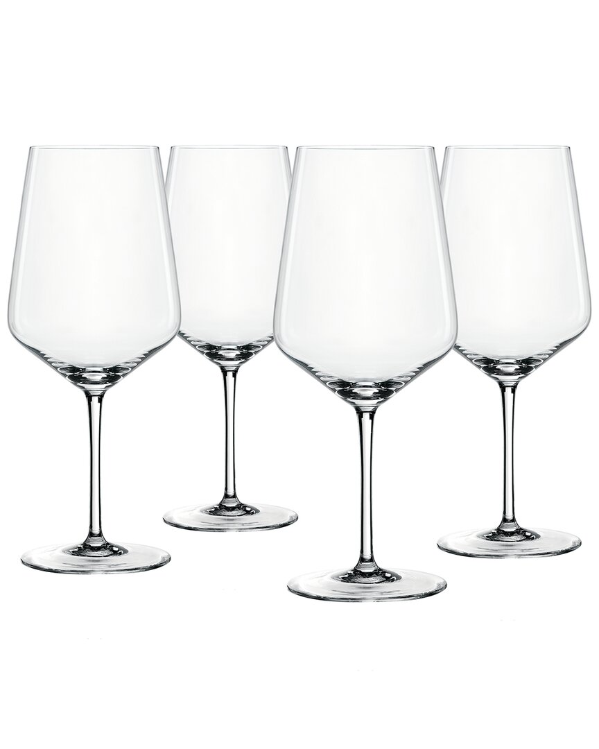 Spiegelau Set Of Four 22.2oz Red Wine Glasses