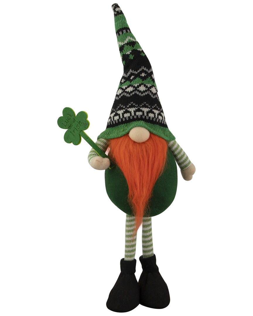 Shop Northlight 20in Standing Leprechaun Boy Gnome In Green