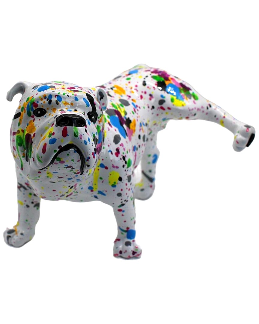 INTERIOR ILLUSIONS INTERIOR ILLUSIONS PLUS SPLATTER FRENCH BULLDOG WITH LEG UP