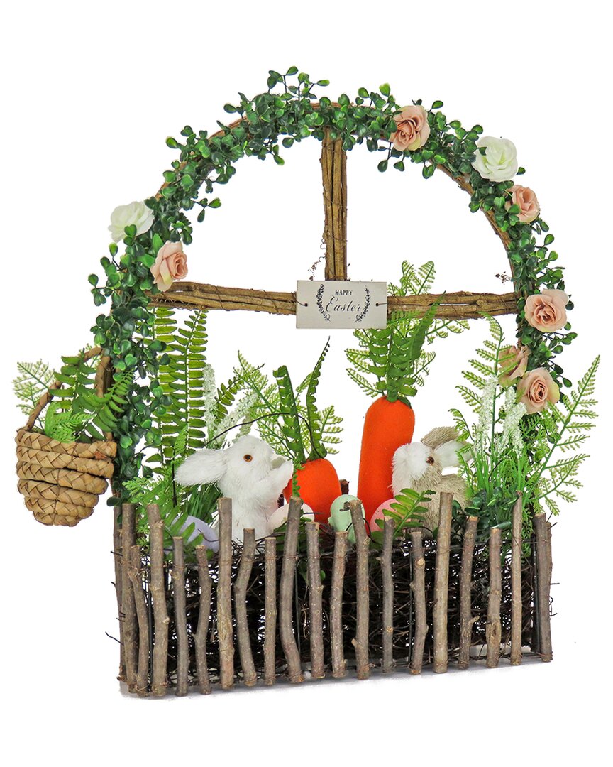 NATIONAL TREE COMPANY NATIONAL TREE COMPANY 19IN EASTER GARDEN WINDOWPANE