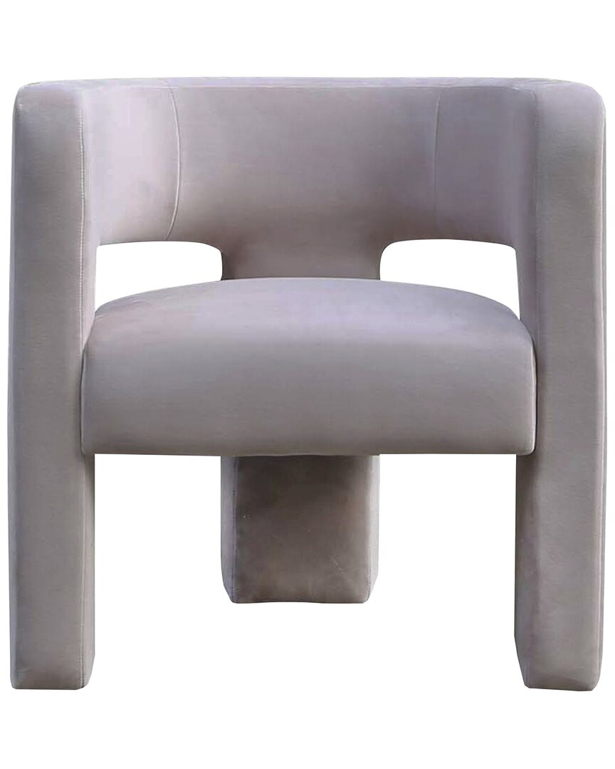 Sagebrook Home Round Back Chair In Ivory