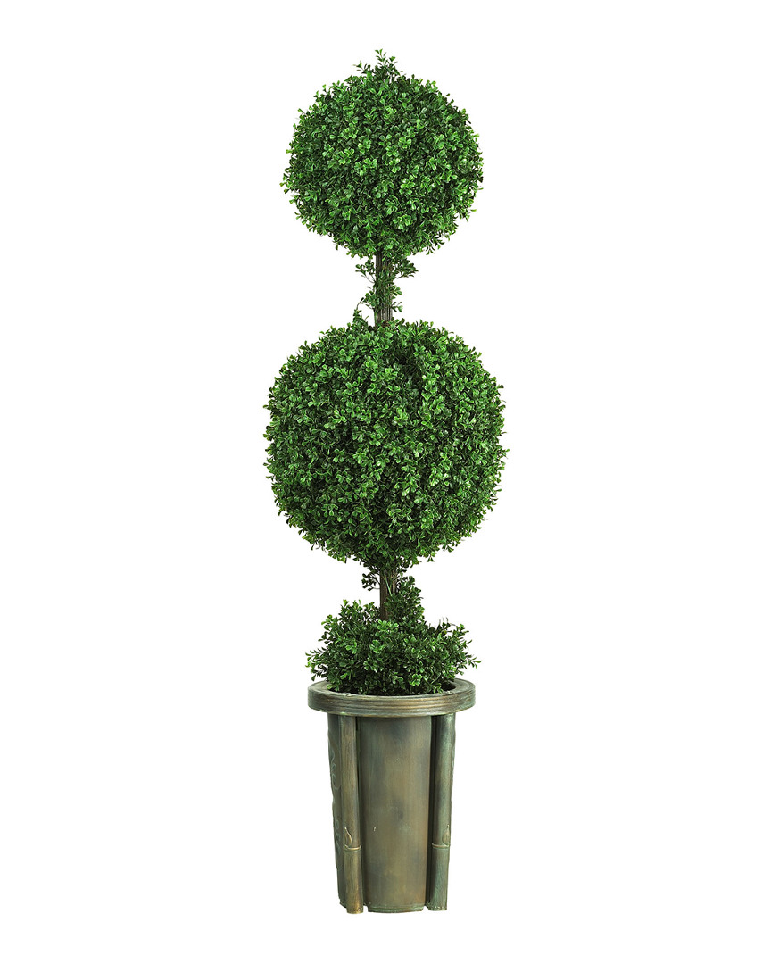 Image of Nearly Natural ft Double Ball Leucodendron Topiary