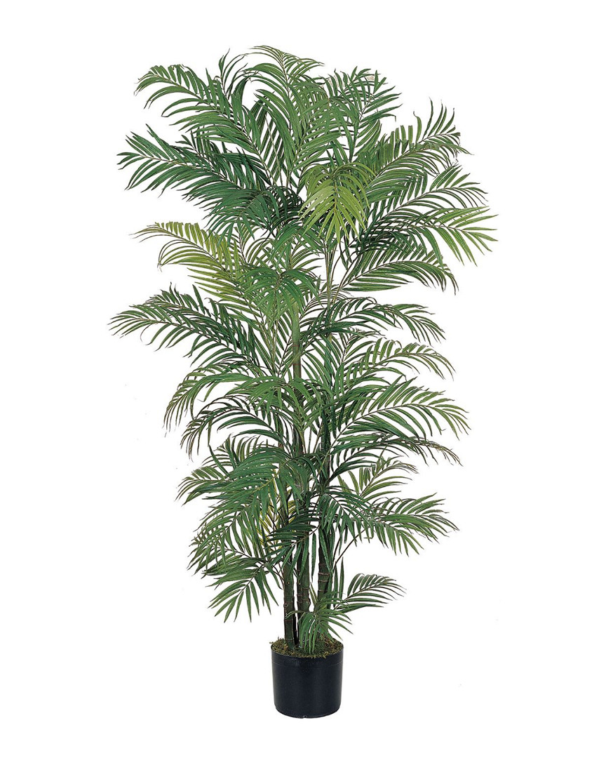 Shop Nearly Natural 6ft Areca Silk Palm Tree