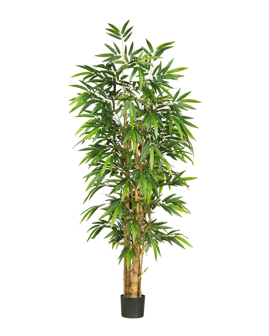 Nearly Natural 6ft Belly Bamboo Silk Tree