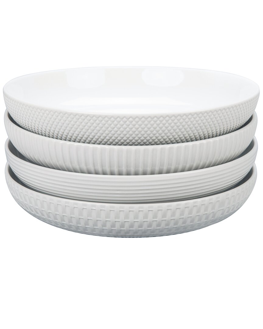 Bia Cordon Bleu Textured 4pc Dinner Bowl Set