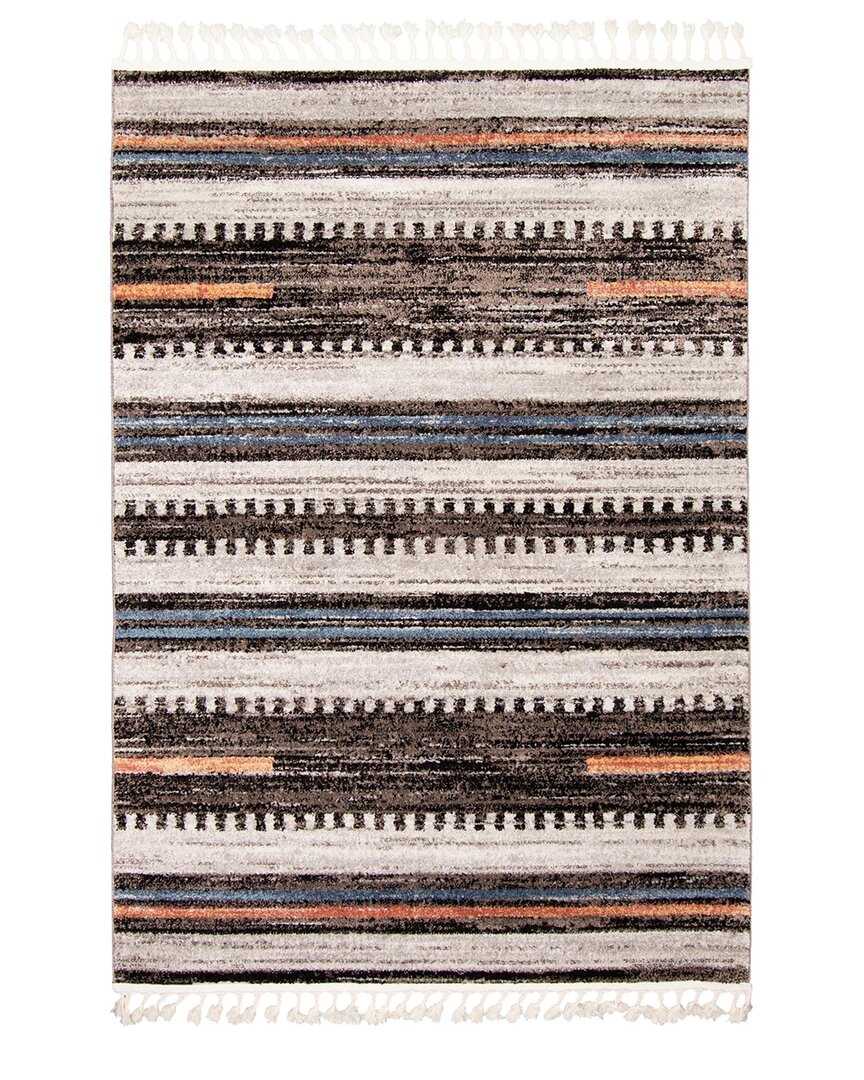 Ecarpet Gallery Kybella Linear Rug In Ivory