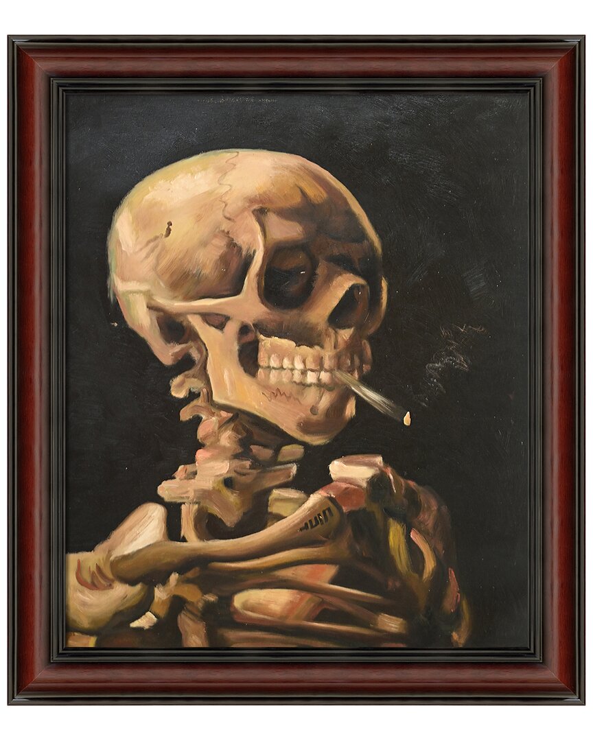La Pastiche By Overstockart Skull Of A Skeleton Wi In Multicolor
