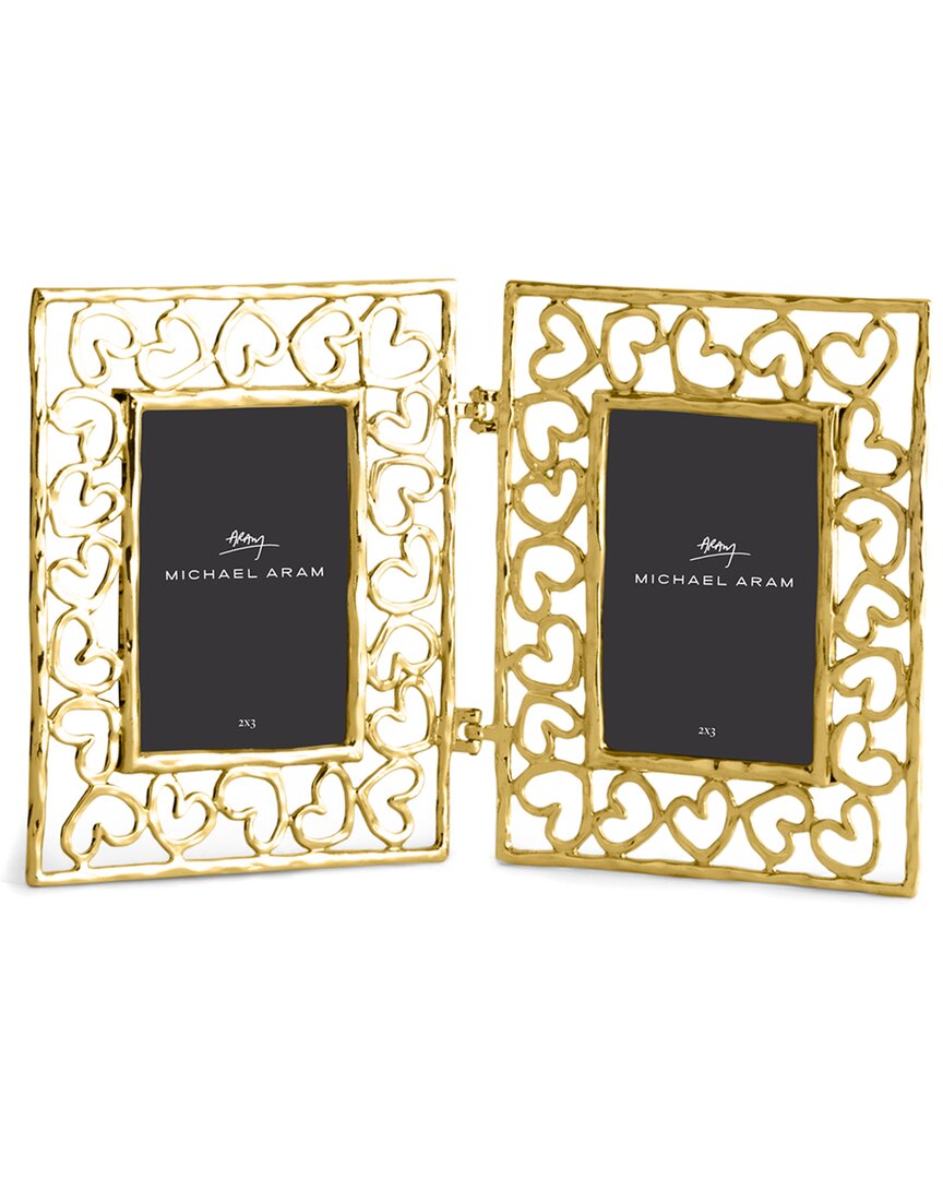 Michael Aram Heart Hinged 2x3in Photo Frame