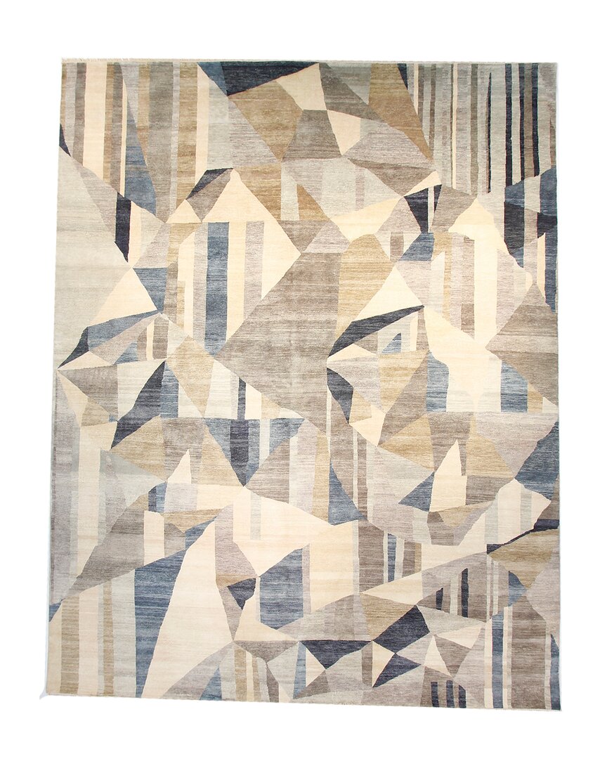 F.j. Kashanian Graphic Wool Rug In Multi
