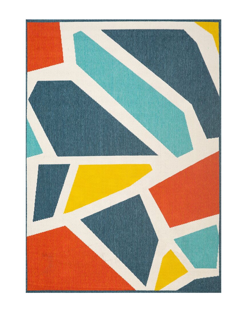 Lr Home Evette Rios Modern Abstract Polypropylene Indoor/outdoor Area Rug