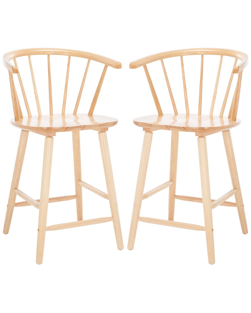 Safavieh Set Of 2 Blanchard Counter Stools