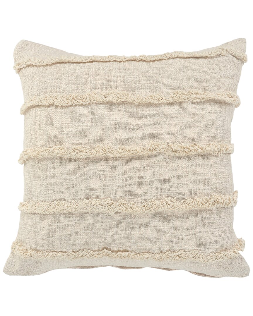 Lr Home Birch Over-tufted Solid Throw Pillow