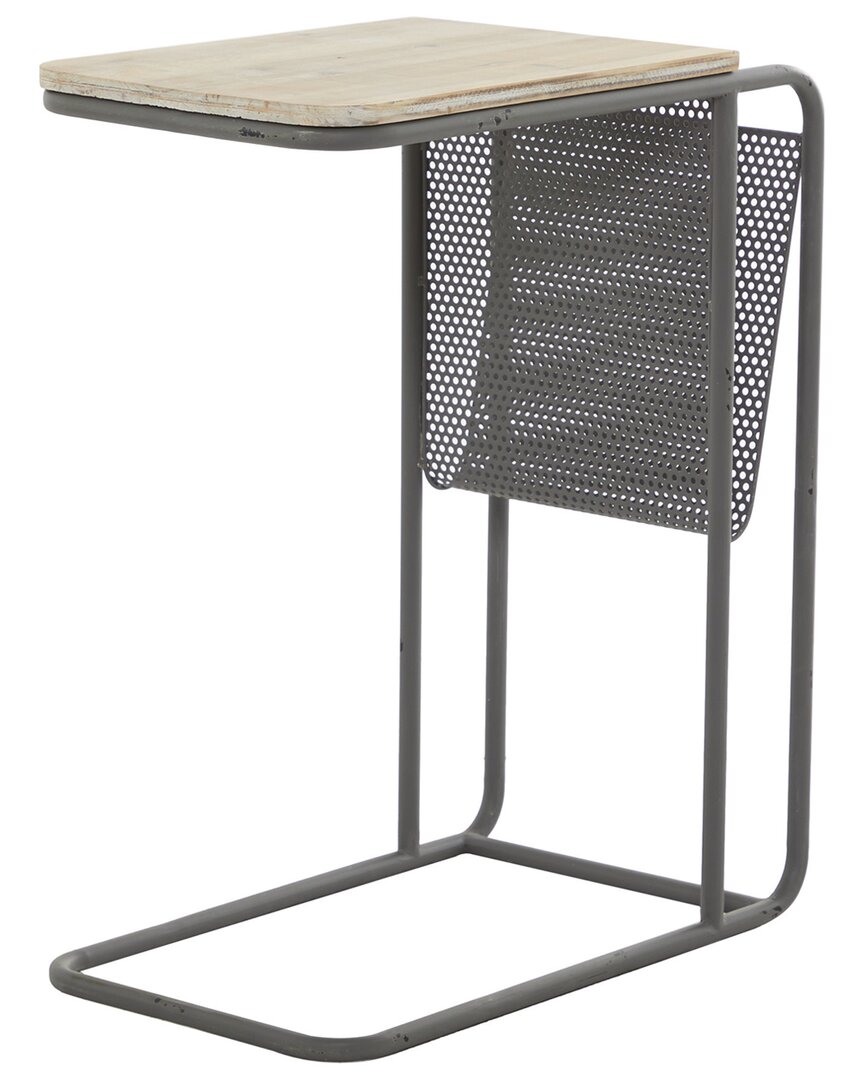 Peyton Lane Accent Table In Gray