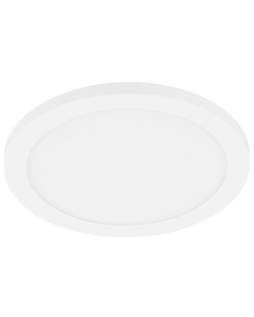 EGLO EGLO TRAGO 1 LIGHT INTEGRATED LED CEILING/WALL LIGHT WITH WHITE FINISH & WHITE ACRYLIC SHADE