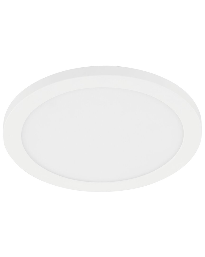 EGLO EGLO TRAGO 1 LIGHT INTEGRATED LED CEILING/WALL LIGHT WITH WHITE FINISH & WHITE ACRYLIC SHADE