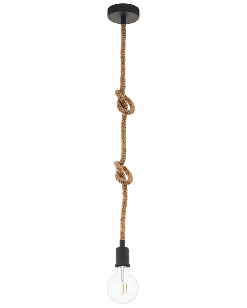 EGLO EGLO RAMPSIDE 1 LIGHT OPEN BULB ROPE PENDANT