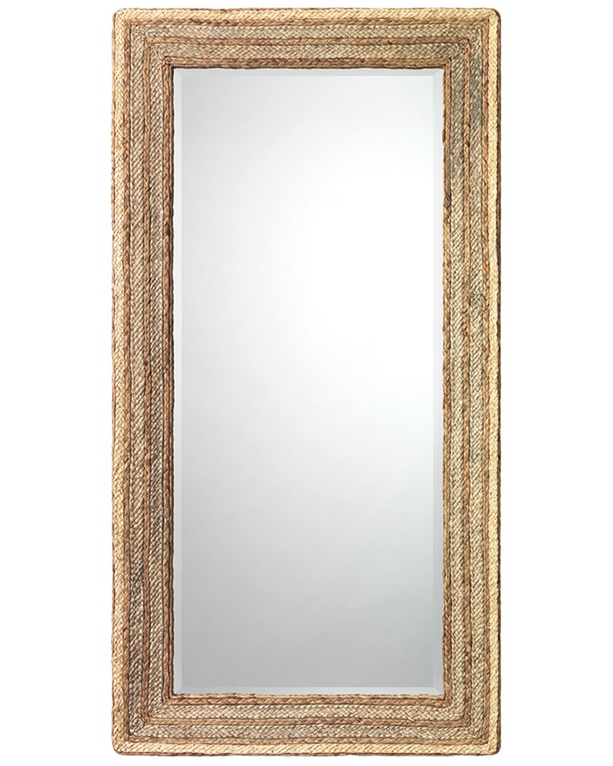 Jamie Young Evergreen Rectangle Mirror In Brown