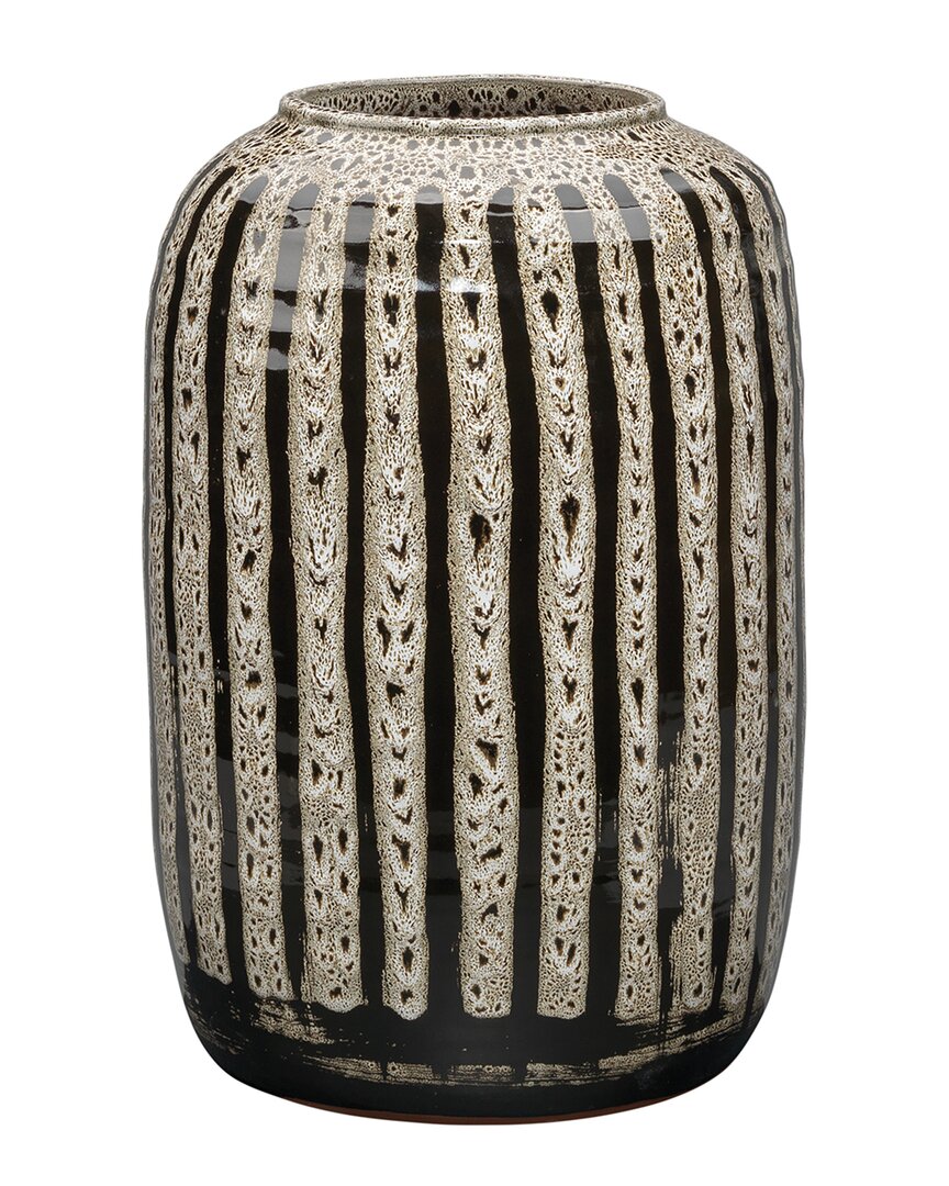 Jamie Young Barnaby Vase In Beige