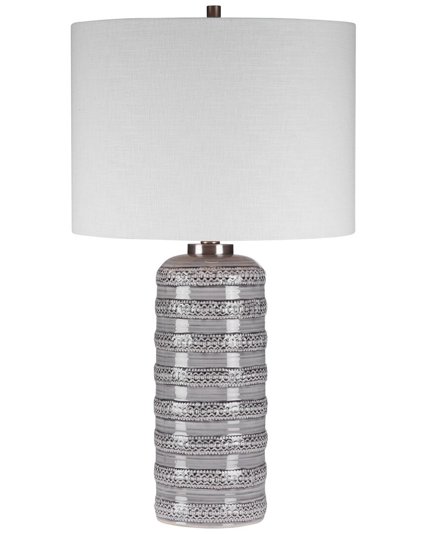 Uttermost Alenon Table Lamp In Gray