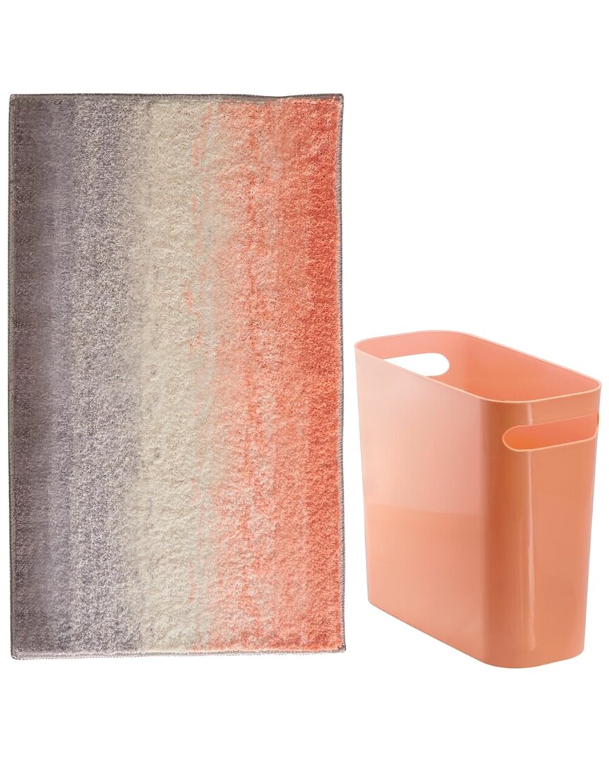 M DESIGN M DESIGN 2-PIECE RUG & WASTECAN SET