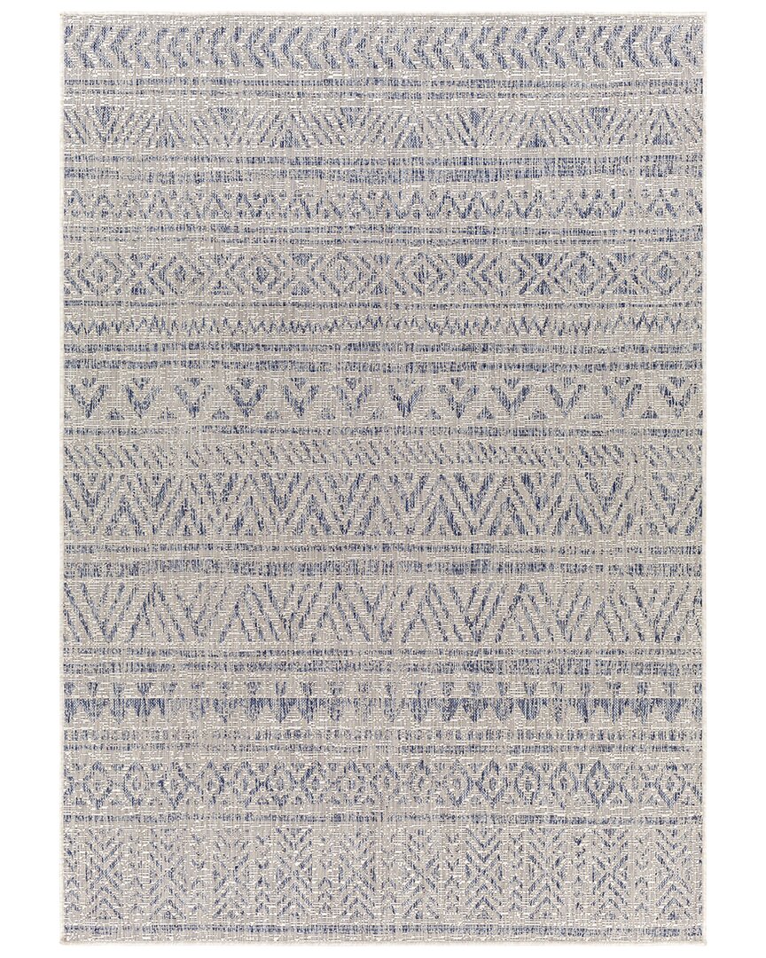 Surya Eagean Indoor/outdoor Rug In Navy