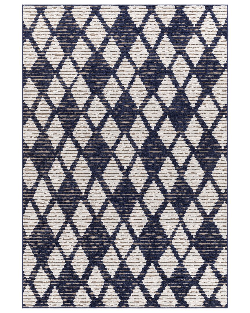 Surya Greenwich Indoor/outdoor Rug In Navy