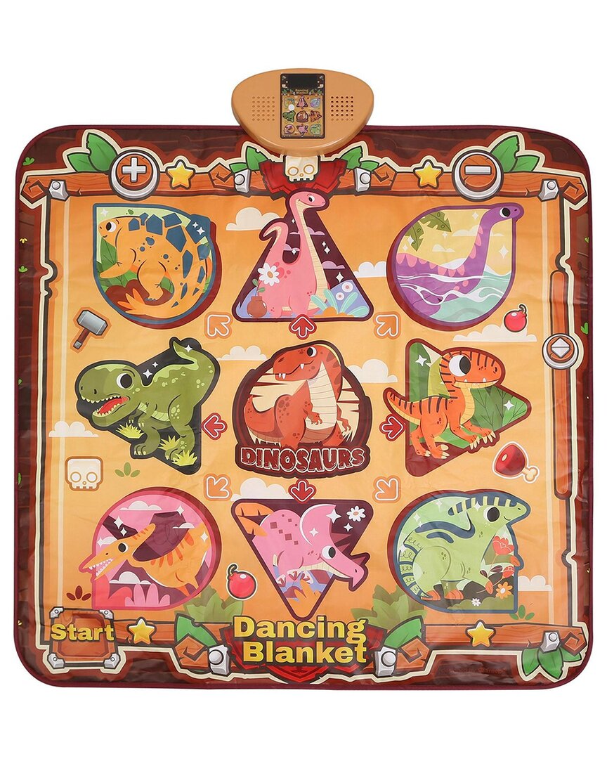Fresh Fab Finds Dinosaur Dance Mat For Kids In Multi