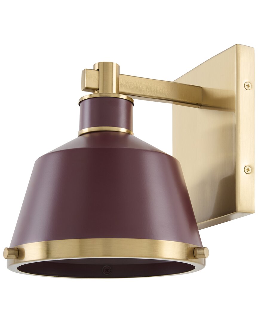 Surya Annilo Pendant In Burgundy