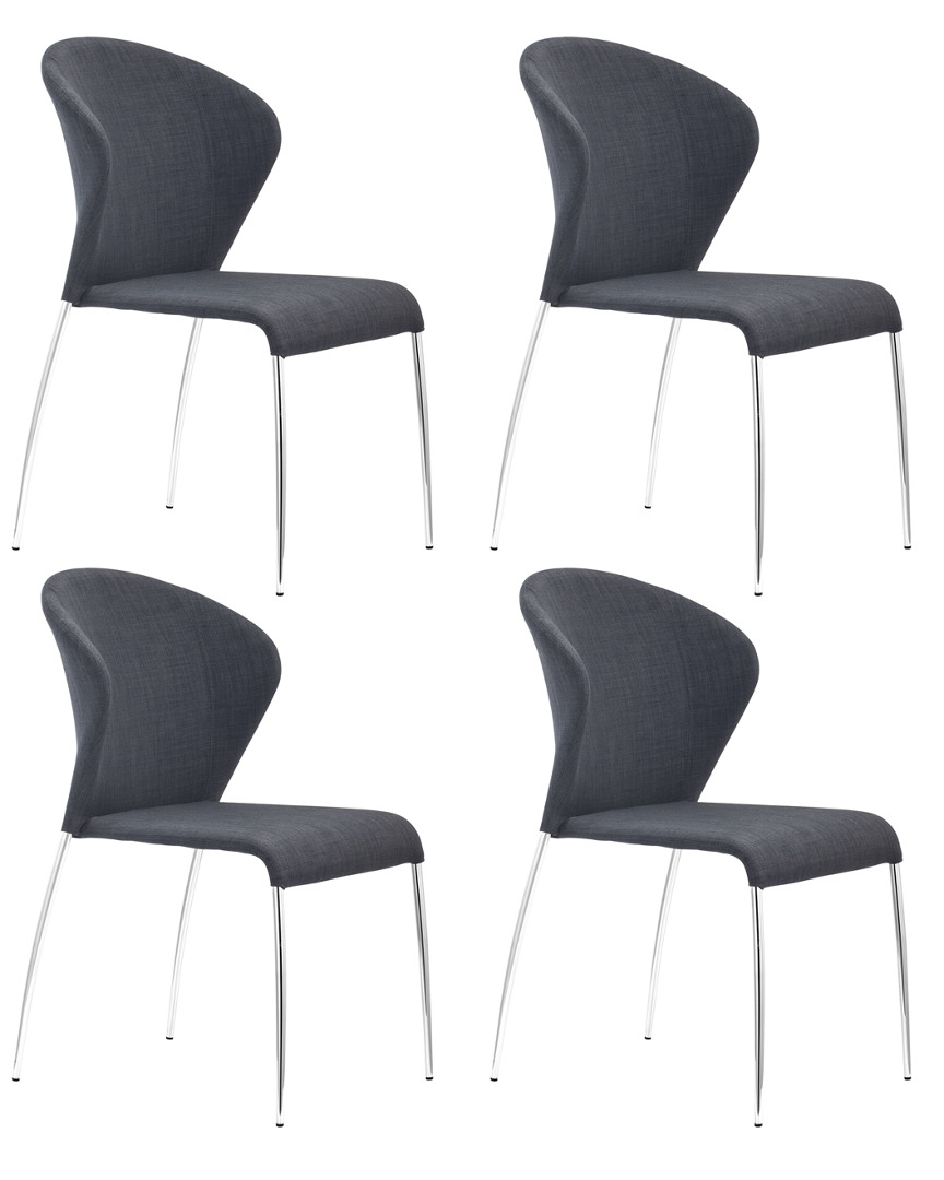 Zuo Modern Oulu Dining Chair (set Of 4)