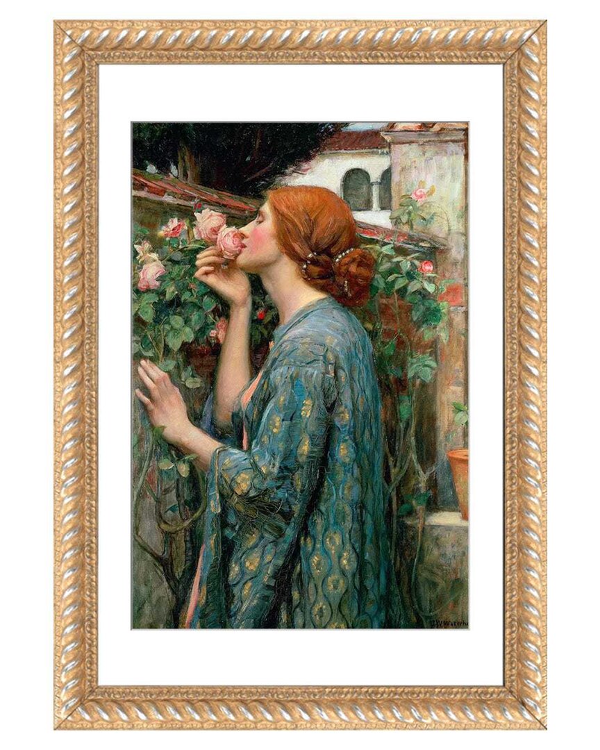 Icanvas The Soul Of The Rose, 1908 By John William Waterhouse Wall Art