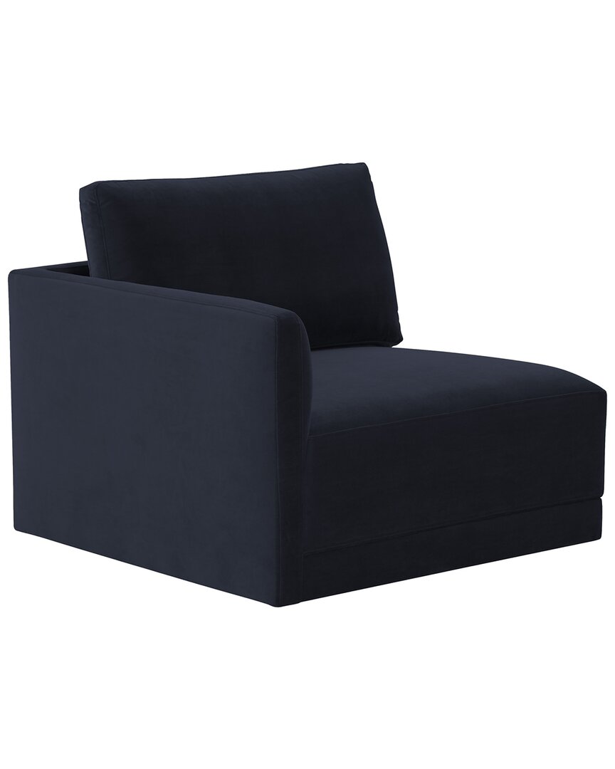 Tov Furniture Willow Laf Corner Chair In Navy