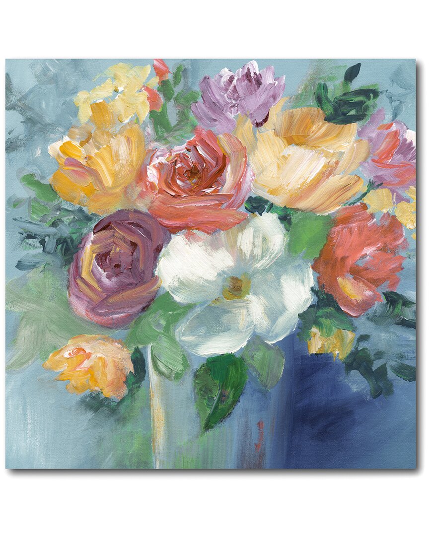 COURTSIDE MARKET COURTSIDE MARKET BOLD FLORAL REVISIT CANVAS WALL ART