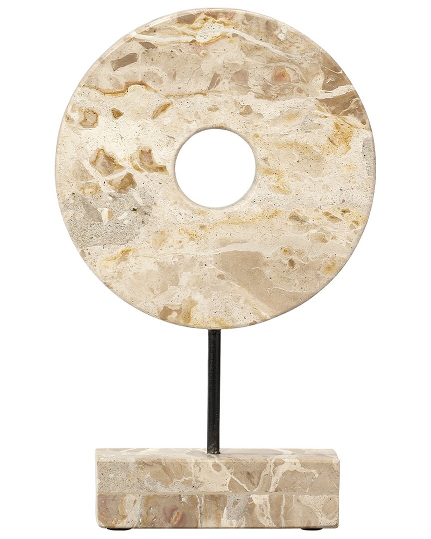 Jamie Young Soleil Marble Decorative Stand