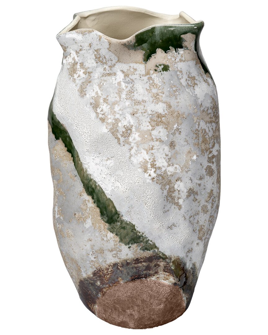 Jamie Young Sandcastle Ceramic Decorative Vase